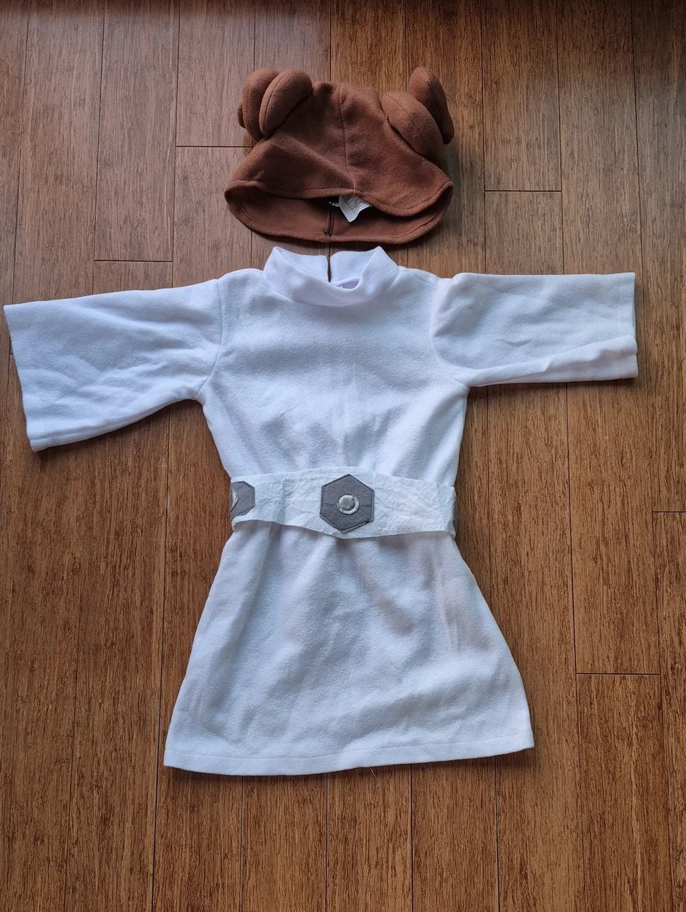 Star Wars Princess Leah Toddler White Tunic Costume